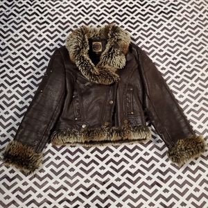 🌞SUMMER SALE: Giacca Faux Fur Lined Winter Coat